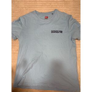 Quiksilver Born From The Sea Graphic Tee Men's Large Light Blue